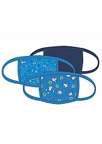 Paquet de 3 Masques en Tissus pour Enfant - Sonic the Hedgehog